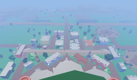 Secret Locations in Blox Fruits, The Café’s Nerd (Kingdom of Rose)