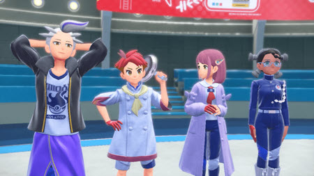 Elite Four and Champion, in Pokémon Scarlet and Violet, Image via: The Pokémon Company