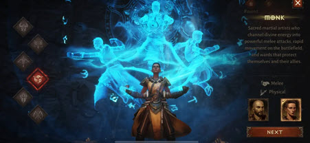 Monk Class in Diablo Immortal2