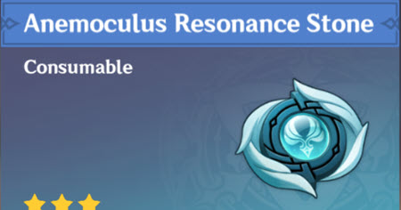 Genshin Impact: Types of Oculus Resonance Stones, Image via: HoYoverse