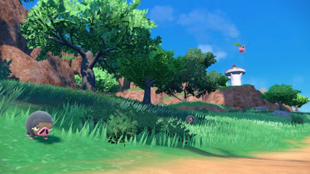 Exploring the Open World of Paldea, in Pokémon Scarlet and Violet, Image via: The Pokémon Company