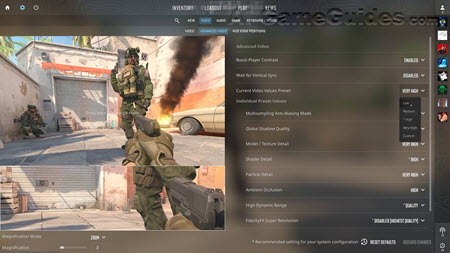 Customization Guide to Counter-Strike 2 (CS2): Video Settings, Image via: Valve Corporation