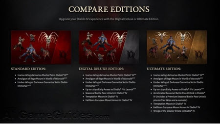Editions and DLC Guide for Diablo 4: Editions of Diablo 4, Image via: Blizzard Entertainment