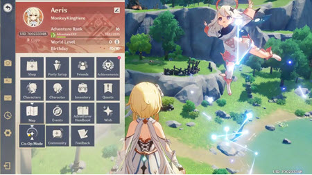 Multiplayer Experience in Genshin Impact: Image via:" HoYoverse