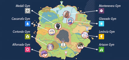 Pathways and Challenges, in Pokémon Scarlet and Violet, Image via: The Pokémon Company