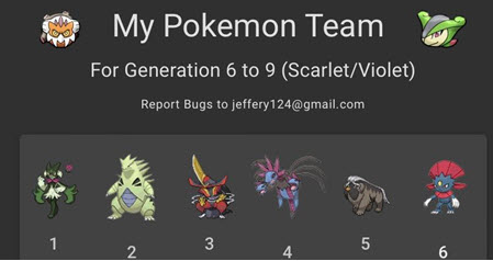 Team Building, in Pokémon Scarlet and Violet, Image via: The Pokémon Company