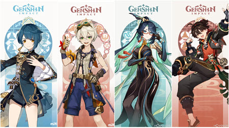 Basic Walkthrough for Genshin Impact: Party Composition: Image via: HoYoverse
