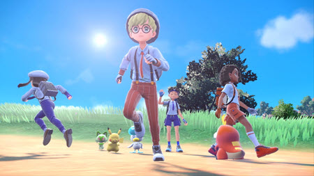 Exploration, in Pokémon Scarlet and Violet, Image via: The Pokémon Company